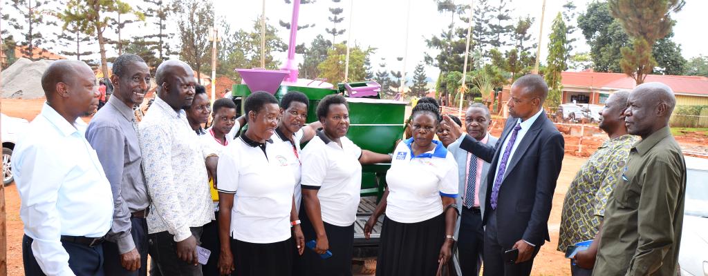 Mukono District Hands Over Briquette Machines to Empower Katosi Women Fish Processors.
