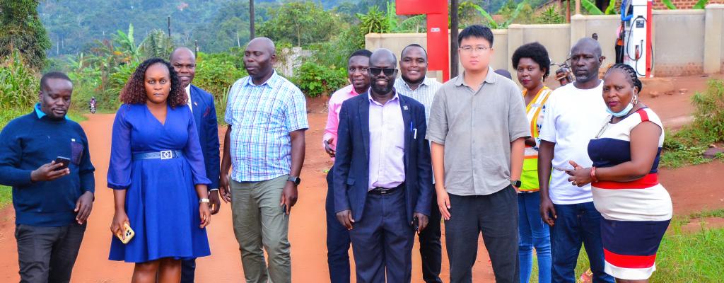 MUKONO DISTRICT OFFICIALLY HANDS OVER NTENJERU-BUULE ROAD CONSTRUCTION SITE UNDER GKMA-UPD PROGRAM.