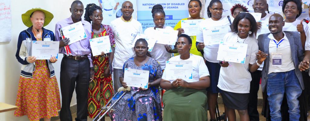 Empowering Ability: UCC, Eight Tech Consultants, and NUDIPU Equip Persons with Disabilities with ICT Skills in Mukono District.